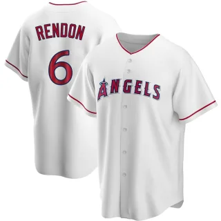 Youth Replica White Anthony Rendon Los Angeles Angels Home Jersey